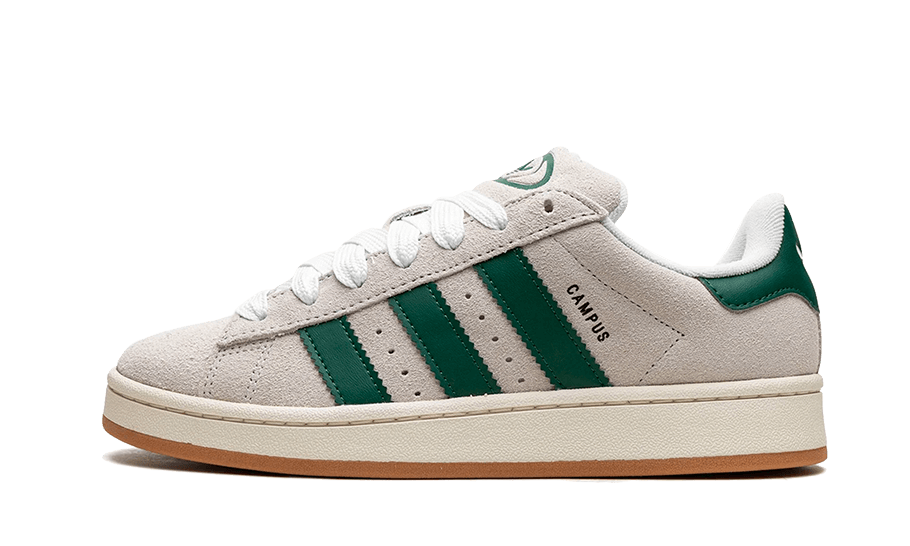 Adidas Campus 00S Crystal White Dark Green