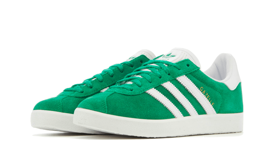 Alternative view of Adidas Gazelle 85 Green White Gold Metallic