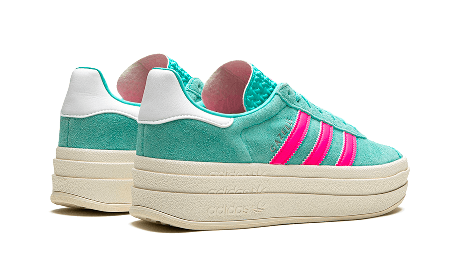 Adidas Gazelle Bold Flash Aqua Lucid Pink 2 - Image 3