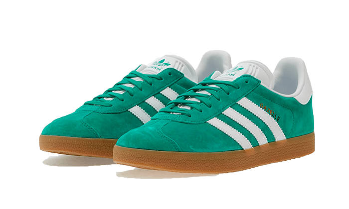 Alternative view of Adidas Gazelle Court Green Footwear White