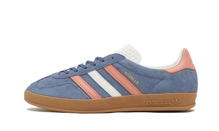 Adidas Gazelle Indoor Blue Blink Wonder Clay - Image 3