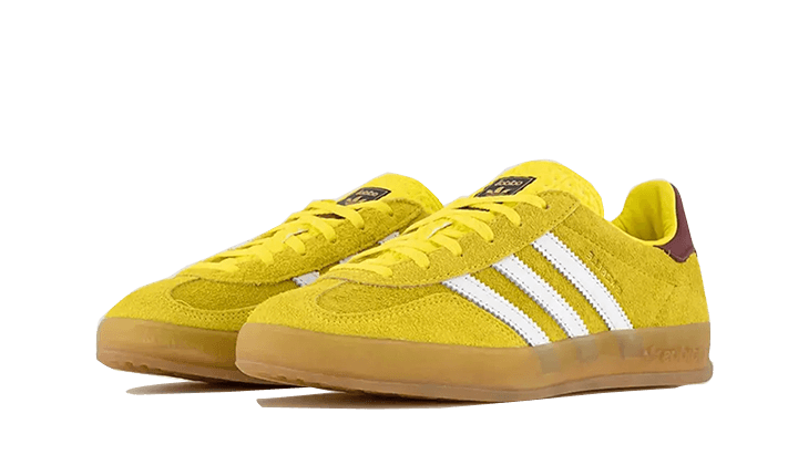 Alternative view of Adidas Gazelle Indoor Bright Yellow Burgundy