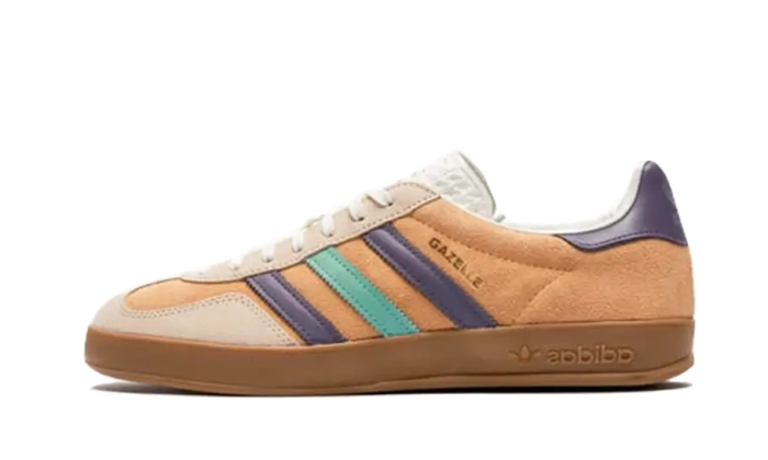 Adidas Gazelle Indoor Glow Orange Shadow Violet 2 - Image 5