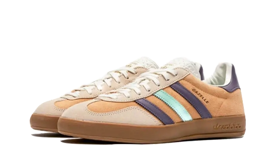 Alternative view of Adidas Gazelle Indoor Glow Orange Shadow Violet 2