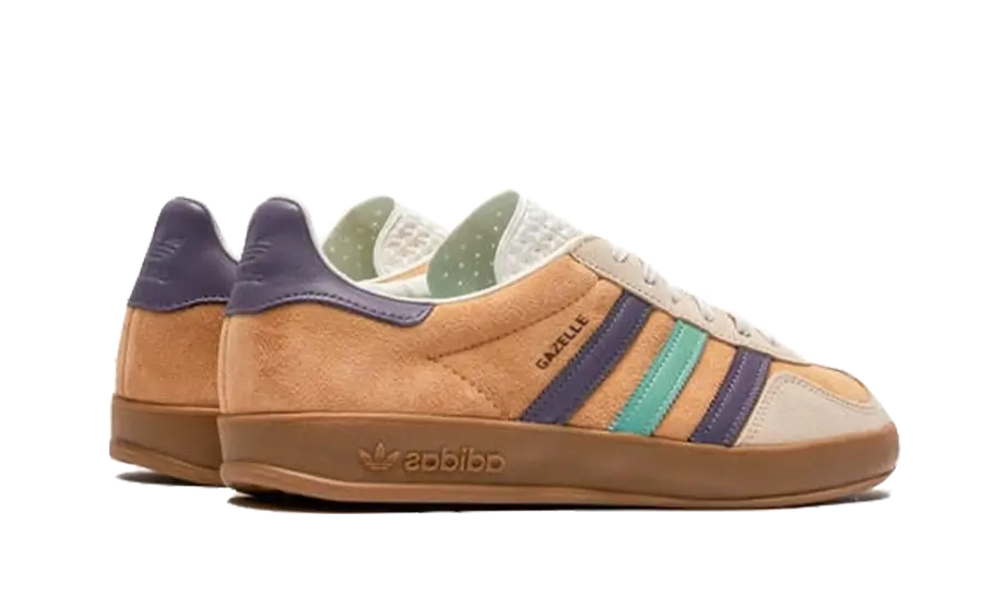 Adidas Gazelle Indoor Glow Orange Shadow Violet 2 - Image 3