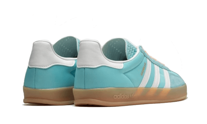 Adidas Gazelle Indoor Preloved Blue White Gum - Image 3