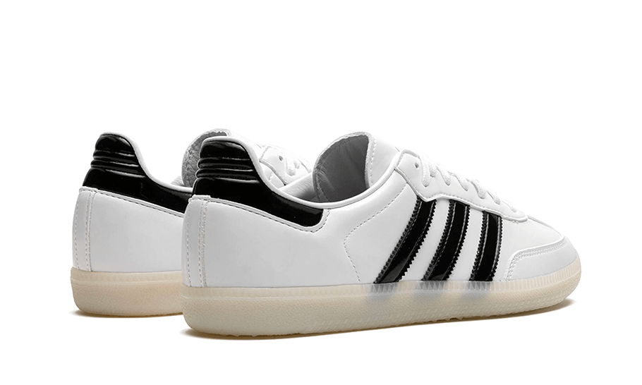 Adidas Samba Jason Dill White Black Patent - Image 3