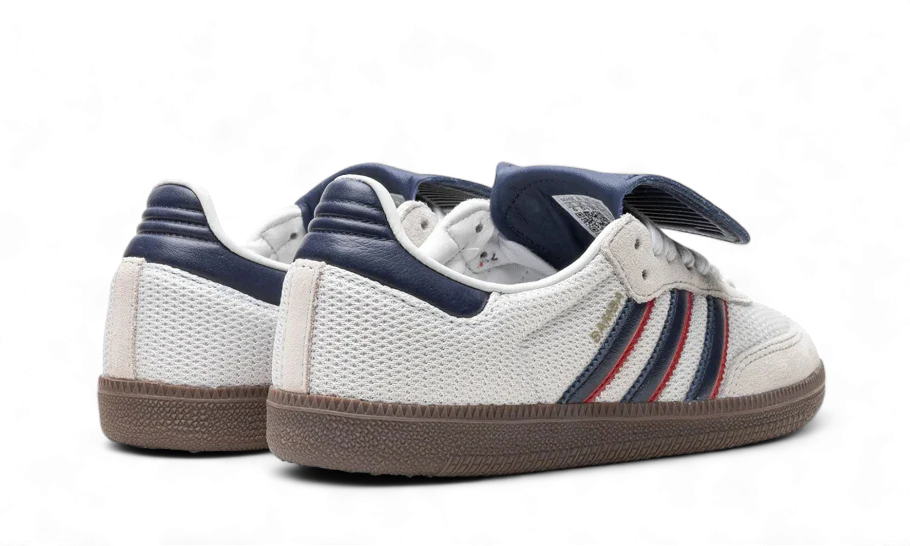 Adidas Samba Lt Crystal White Dark Blue Gum - Image 3