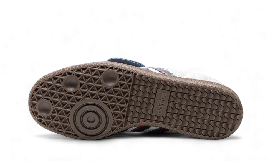 Adidas Samba Lt Crystal White Dark Blue Gum - Image 4