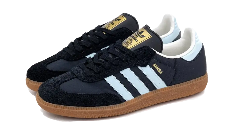 Alternative view of Adidas Samba Og Carbon Almost Blue Gum