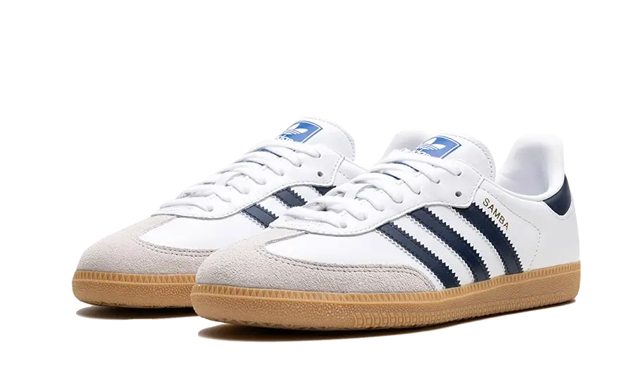 Alternative view of Adidas Samba Og Cloud White Night Indigo Gum 2