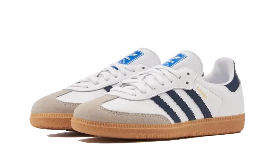 Alternative view of Adidas Samba Og Cloud White Night Indigo Gum