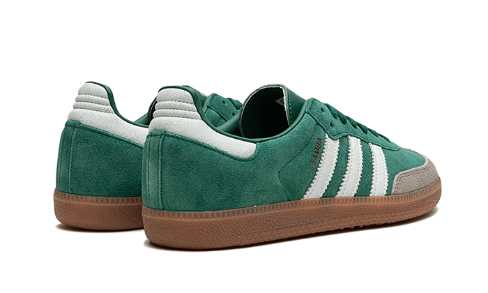 Adidas Samba Og Collegiate Green Gum Gray Toe - Shop Sneakers Online And Cozy Shoes | Cozy Kicks Official - Image 3