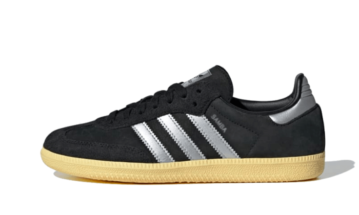 Adidas Samba Og Core Black Matte Silver - Image 3