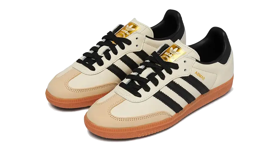 Alternative view of Adidas Samba Og Cream White Sand Strata - Shop Sneakers Online And Cozy Shoes | Cozy Kicks Official
