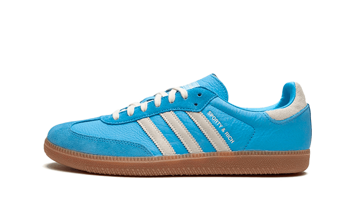 Adidas Samba Og Sporty Rich Blue Gray