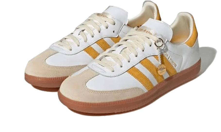 Alternative view of Adidas Samba Og Sporty Rich White Bold Gold