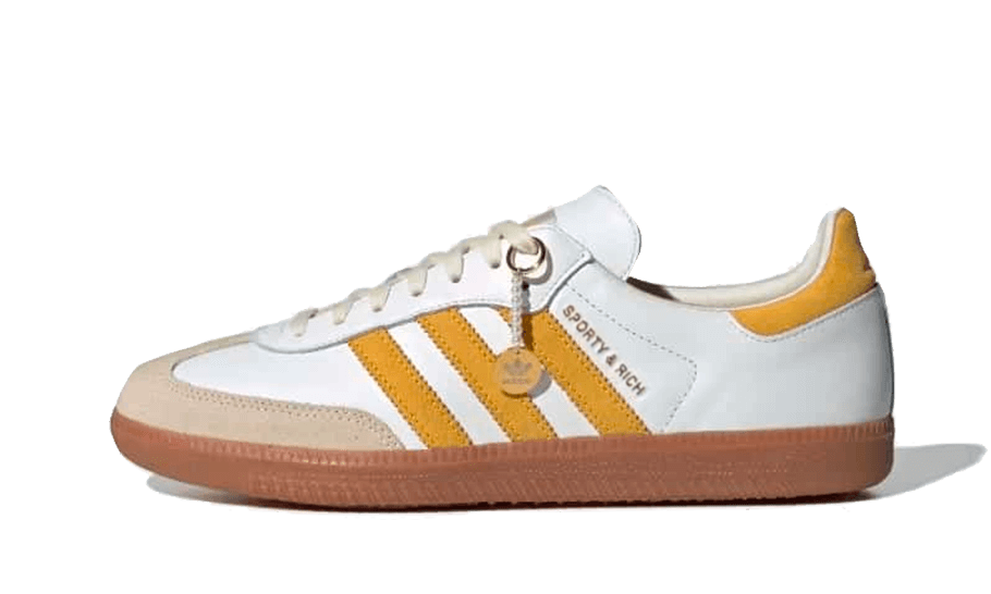 Adidas Samba Og Sporty Rich White Bold Gold