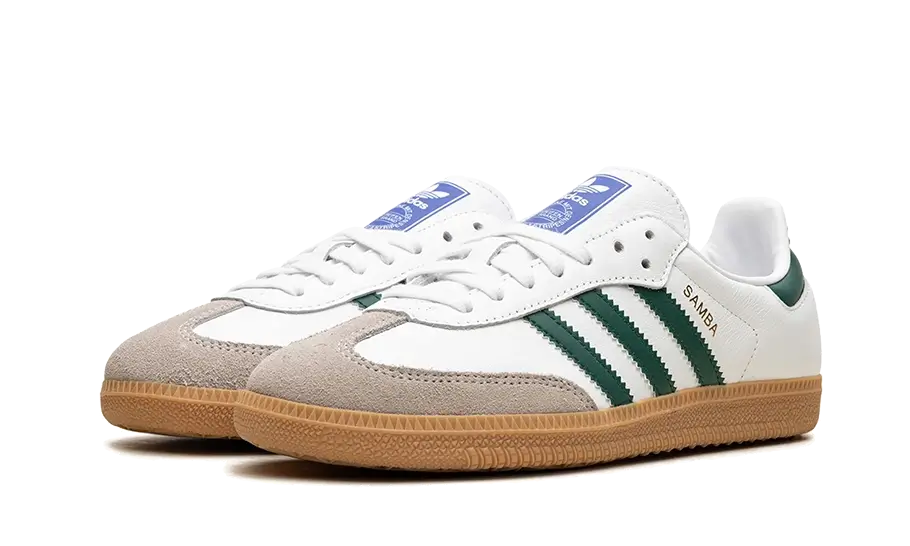 Adidas Samba Og White Collegiate Green Gum - Image 2