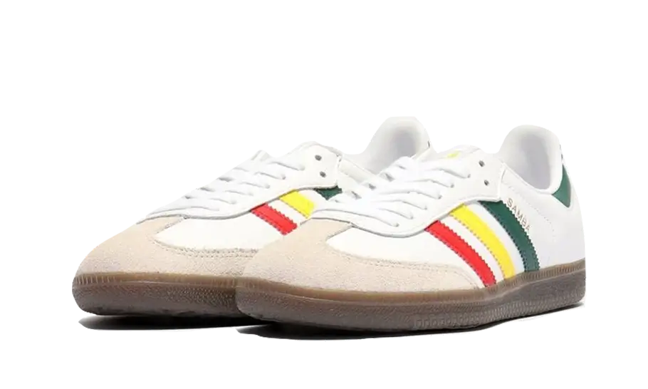 Alternative view of Adidas Samba Og White Rasta