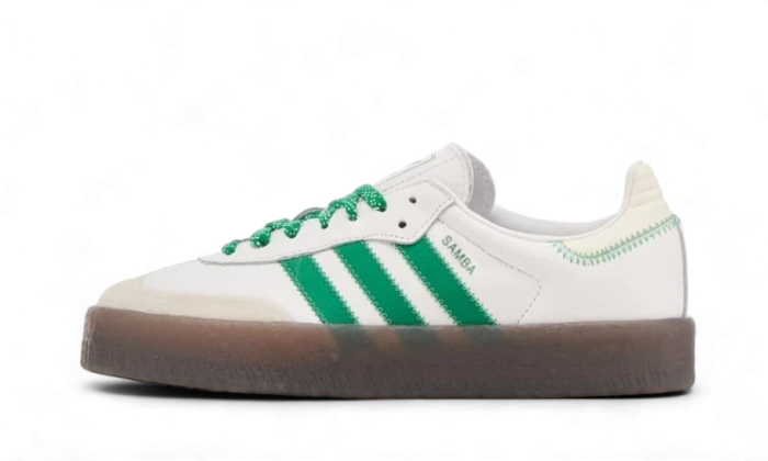 Adidas Sambae Cloud White Green - Image 5