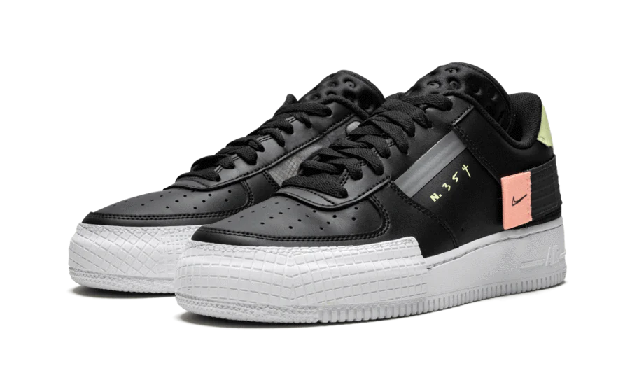 Alternative view of Air Force 1 Low Drop Type Black