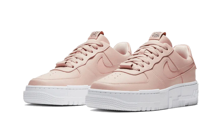 Alternative view of Air Force 1 Low Pixel Particle Beige