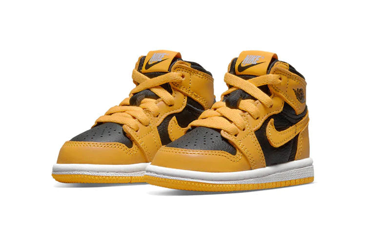 Alternative view of Air Jordan 1 High Kids Pollen