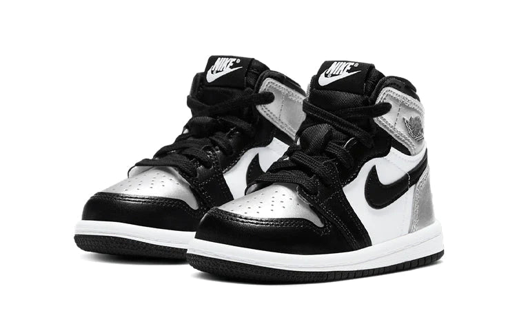 Alternative view of Air Jordan 1 High Kids Sliver Toe