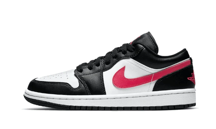 Air Jordan 1 Low Black Siren Red