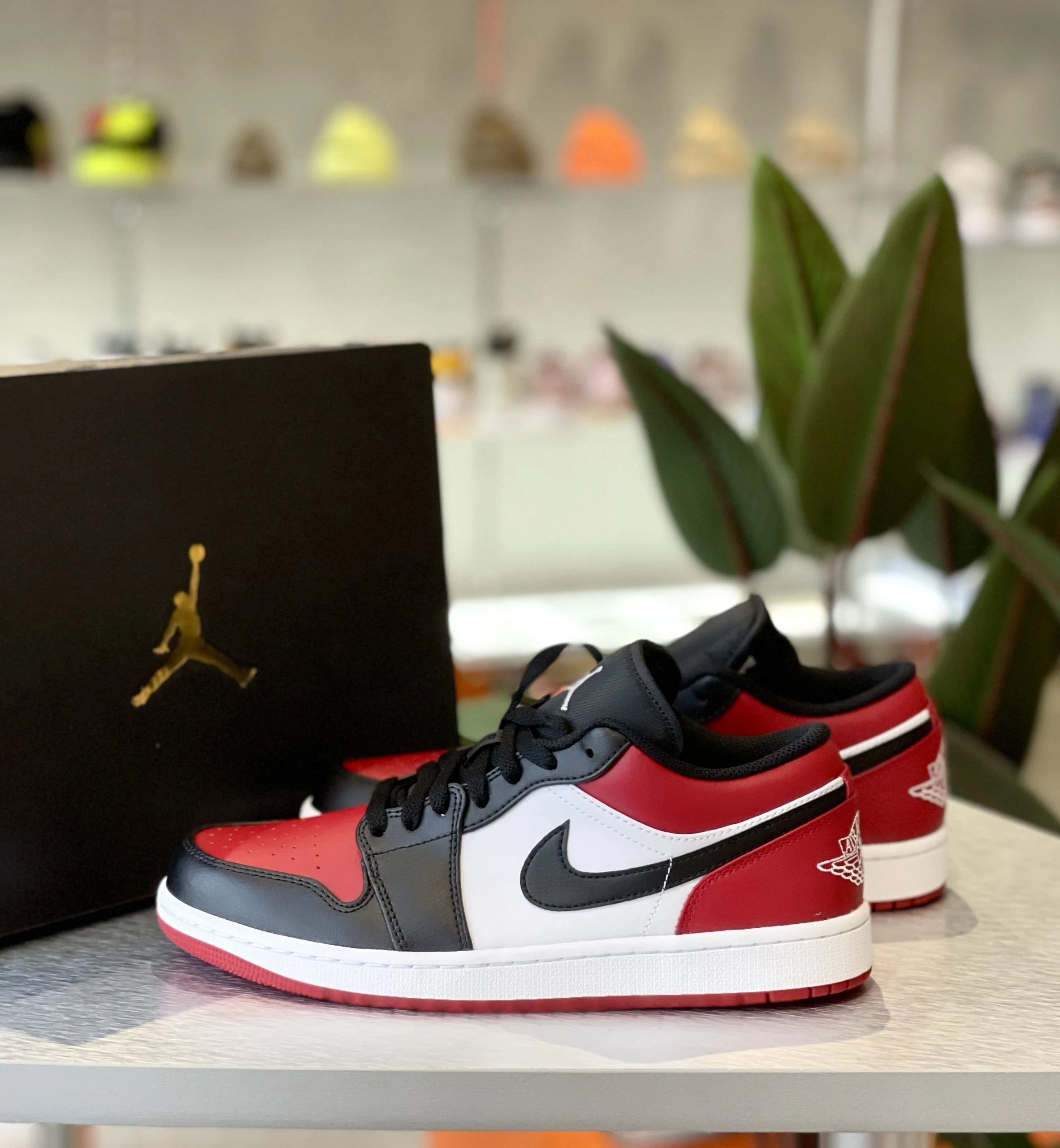Air Jordan 1 Low Bred Toe 2021 - Image 5