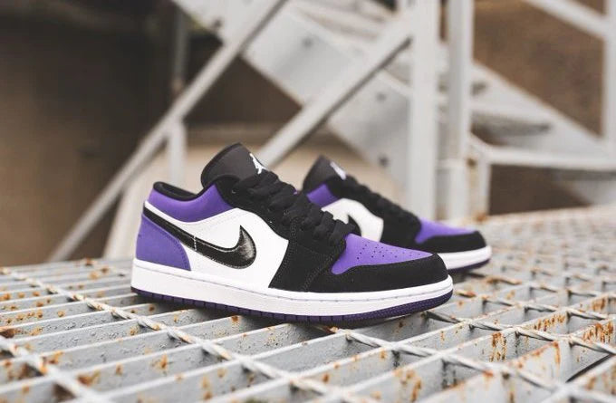 Air Jordan 1 Low Court Purple Black - Image 5