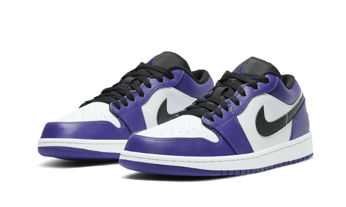 Alternative view of Air Jordan 1 Low Court Purple