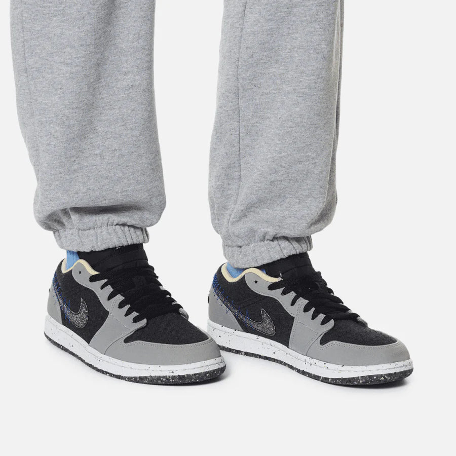 Air Jordan 1 Low Crater Black Grey - Image 4