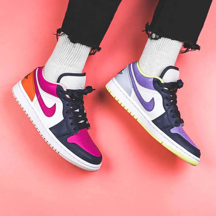 Air Jordan 1 Low Se Purple Magenta - Image 6