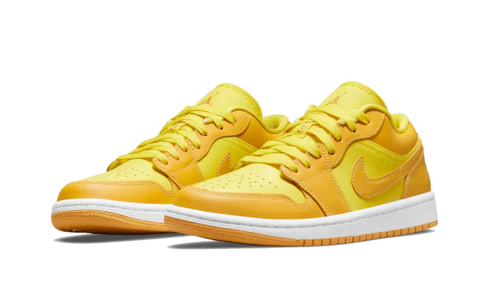 Alternative view of Air Jordan 1 Low Yellow Strike