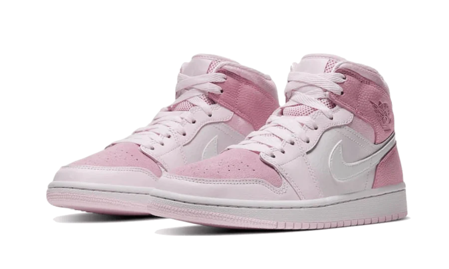 Alternative view of Air Jordan 1 Mid Digital Pink