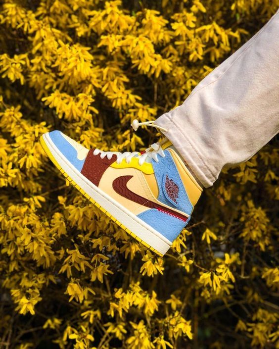 Air Jordan 1 Mid Fearless Maison Chateau Rouge - Image 7