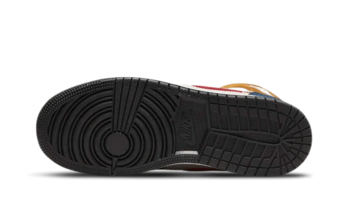 Air Jordan 1 Mid Gs Patchwork - Image 3