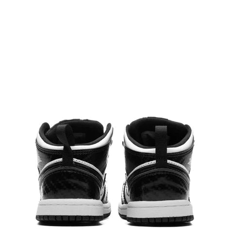 Air Jordan 1 Mid Kids Carbon Fiber - Image 3