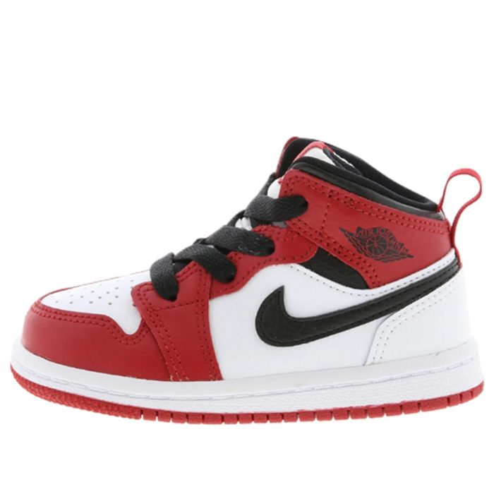 Air Jordan 1 Mid Kids Chicago Red - Image 6