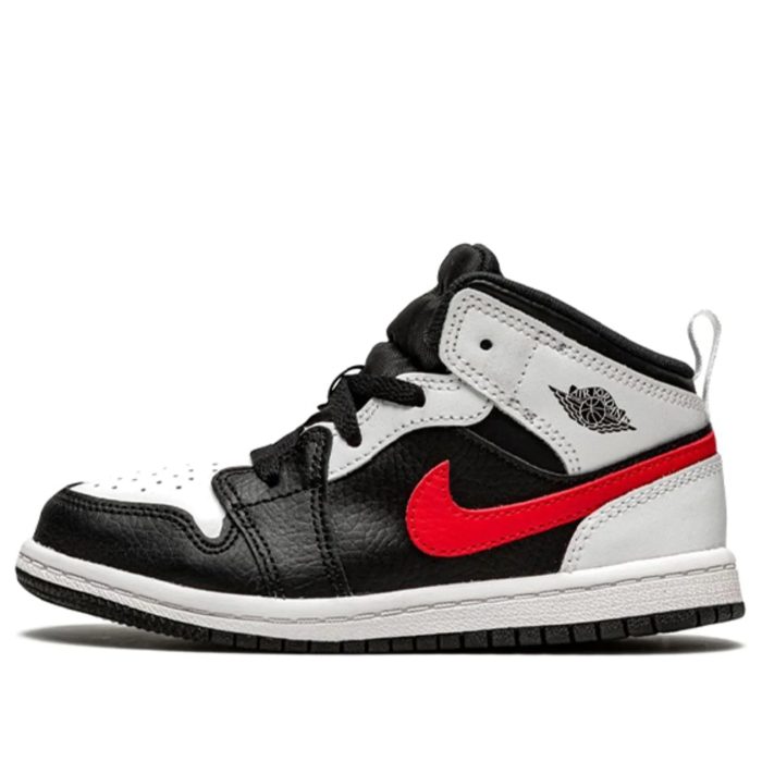 Air Jordan 1 Mid Kids Chile Red - Image 6