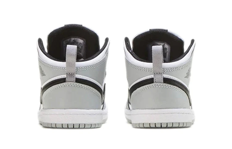 Air Jordan 1 Mid Kids Light Smoke Grey - Image 3