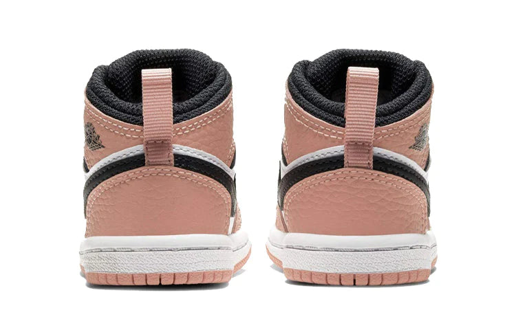 Air Jordan 1 Mid Kids Pink Quartez - Image 4