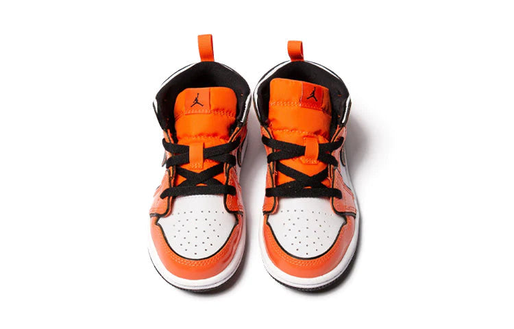 Air Jordan 1 Mid Kids Turf Orange - Image 3