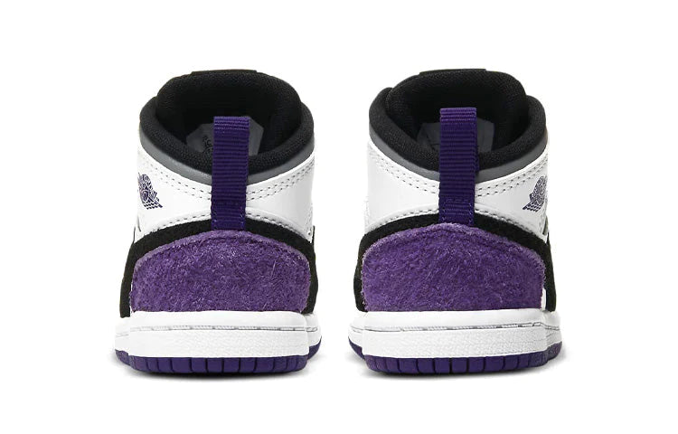 Air Jordan 1 Mid Kids Varsity Purple - Image 4