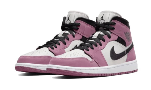 Alternative view of Air Jordan 1 Mid Light Mulberry