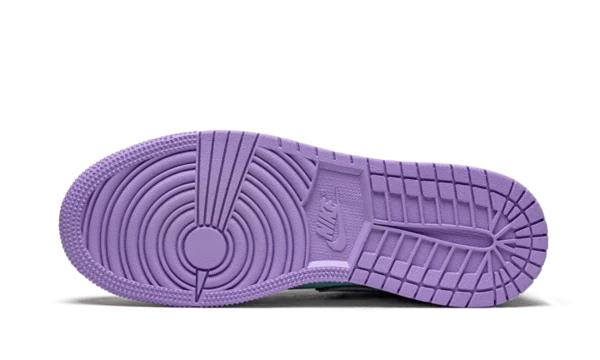 Air Jordan 1 Mid Purple Aqua - Image 4