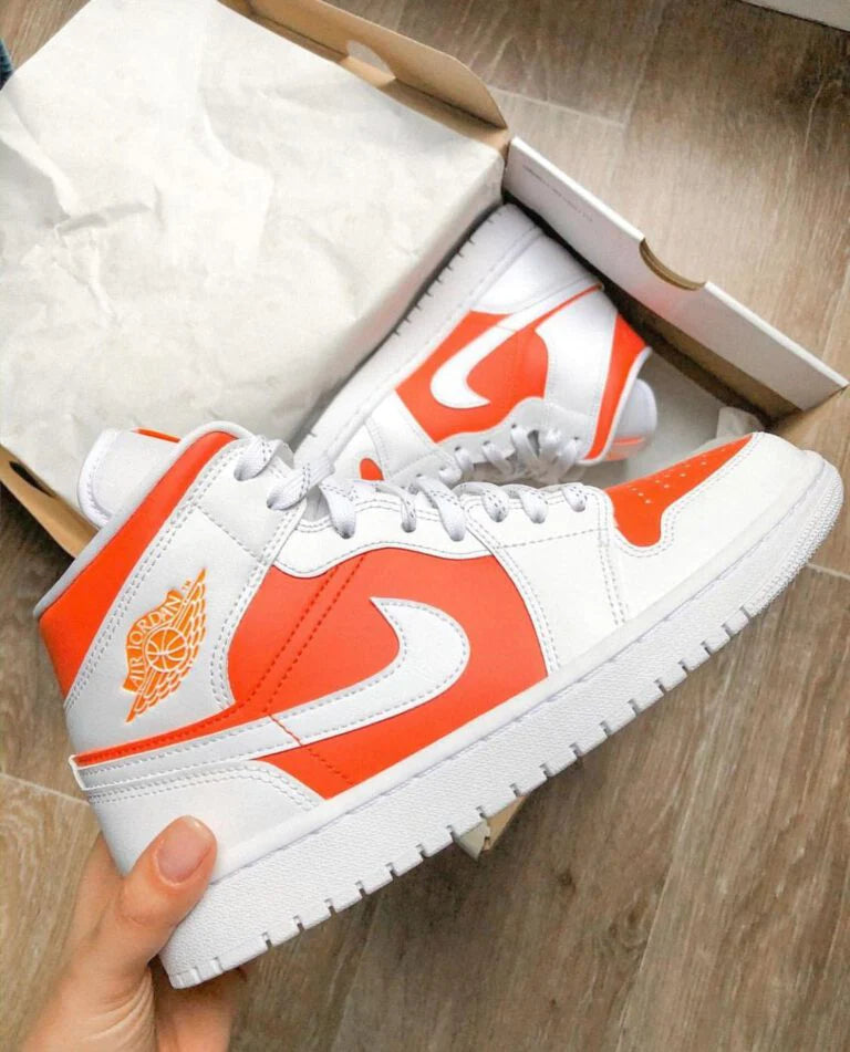Air Jordan 1 Mid Se Bright Citrus - Image 5