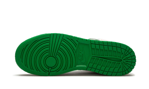 Air Jordan 1 Mid Se White Laser Orange Lucky Green - Image 4